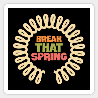 Spring Break Sticker